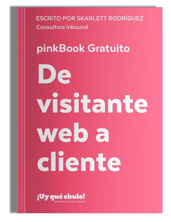 Portada pinkBook De visitante web a cliente