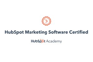 HubSpot Marketing Software Certified