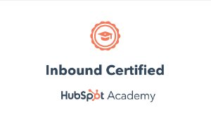 Inbound Certified HubSpot