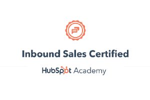 Inbound Sales Certified HubSpot